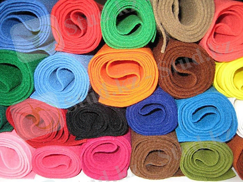 Фетр в рулонах