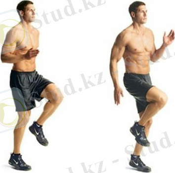 Бег на месте. Домашнее упражнение для мужчин за 60. | health and ... 