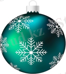 Темно-зеленая елочная игрушка или мяч Объемная и реалистичная цветная иллюстрация | Премиум векторы