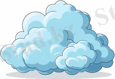 Cloud Png Clipart in Minimalist Art Style: Vector & 4K – IMAGELLA